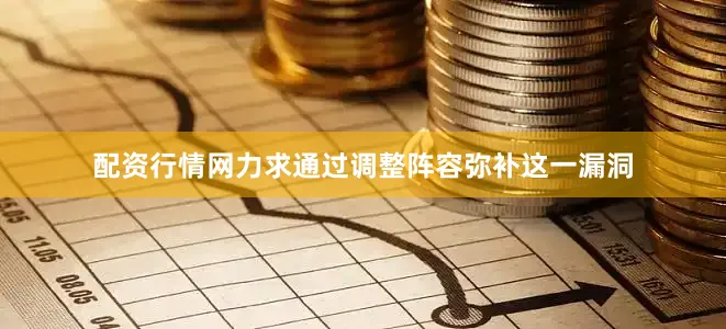 配资行情网力求通过调整阵容弥补这一漏洞